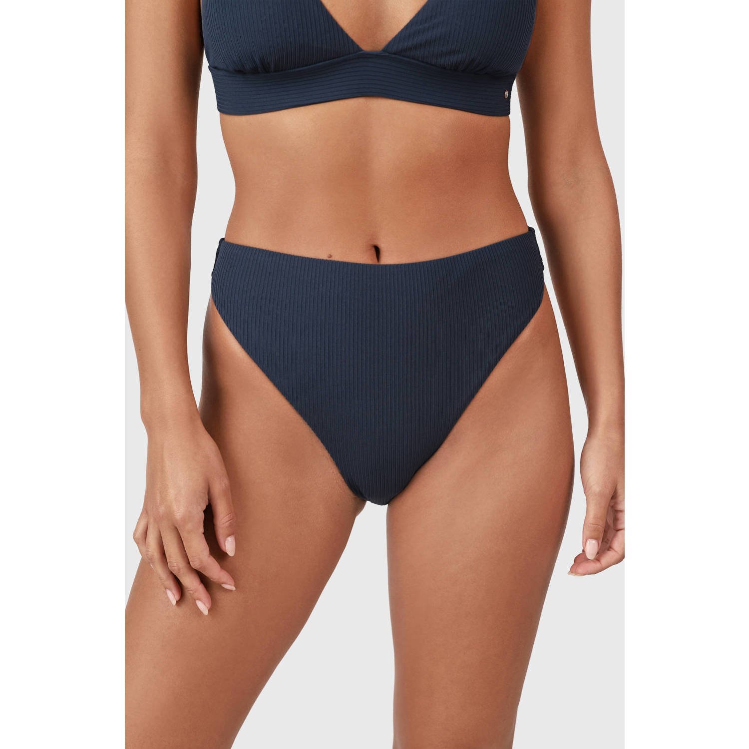 Brunotti brazilian bikinibroekje Flores donkerblauw