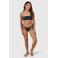 Brunotti voorgevormde strapless bandeau bikinitop Suus donkerblauw