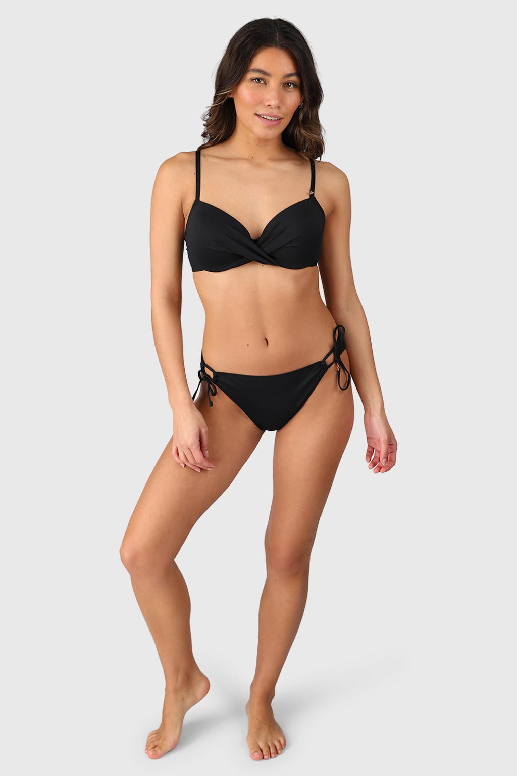 Brunotti voorgevormde beugel bikinitop Stefana zwart