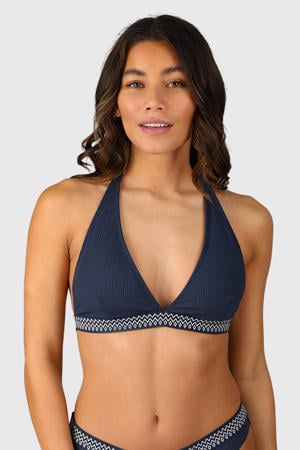 voorgevormde halter bikinitop Bell donkerblauw