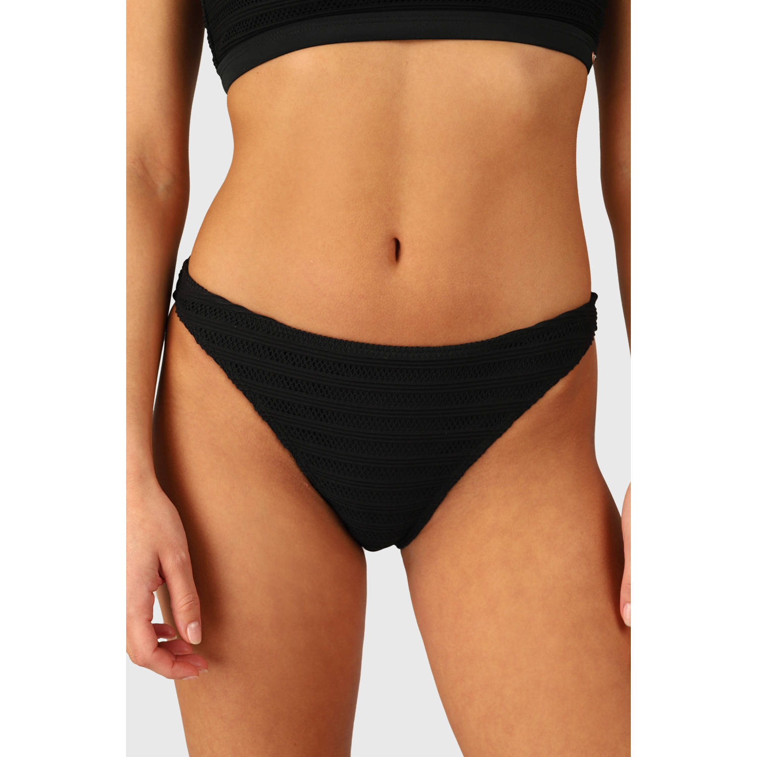 Brunotti voorgevormde crop bikini Elena zwart