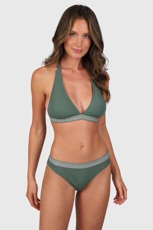voorgevormde halter bikini Relay groen