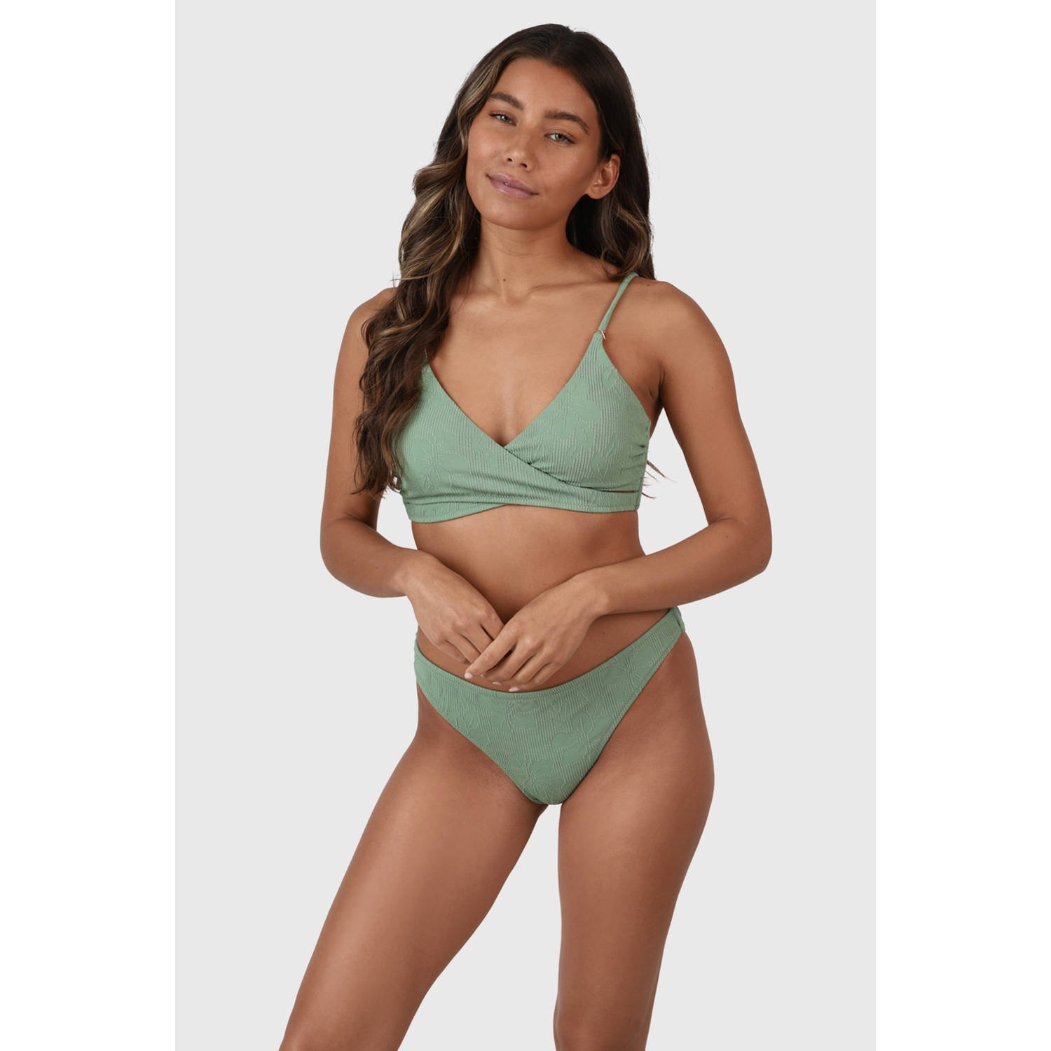 Brunotti voorgevormde bikini Bella groen