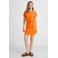Anytime T-shirtjurk oranje