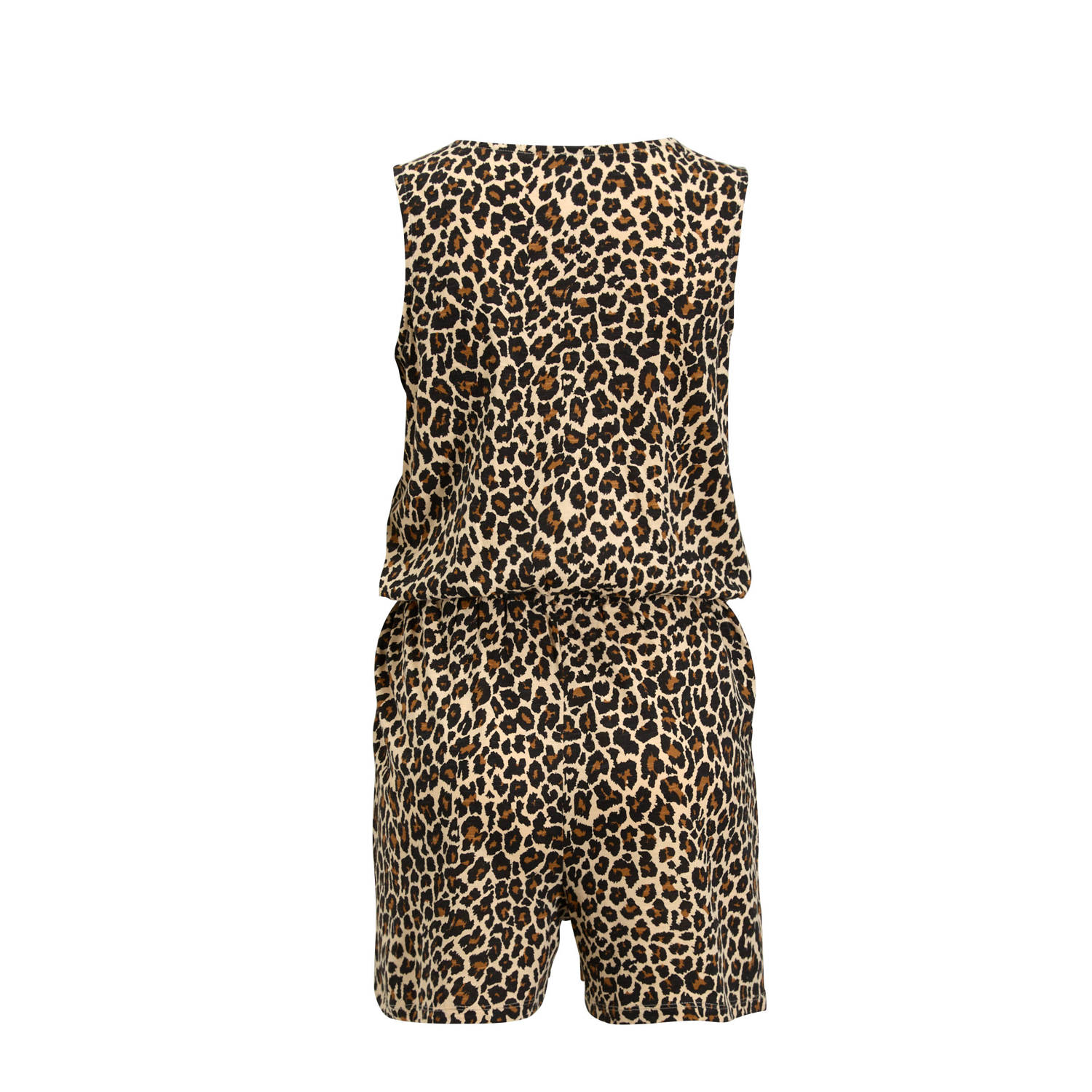 anytime playsuit met panterprint