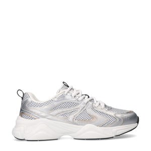 chunky sneakers zilver/goud