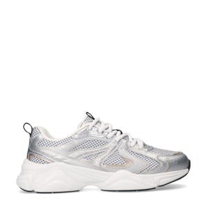 chunky sneakers zilver/goud