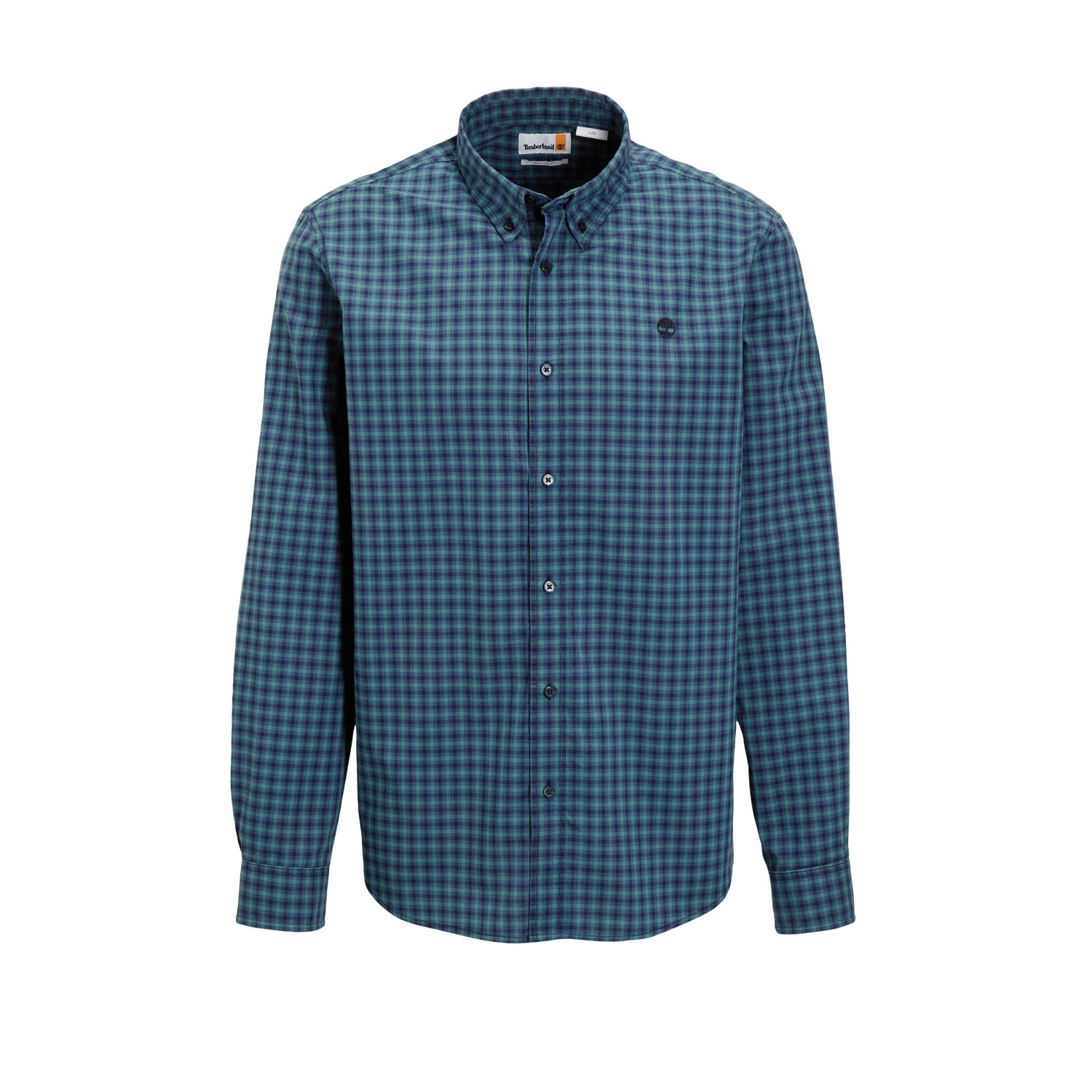 Timberland geruit overhemd donkerblauw
