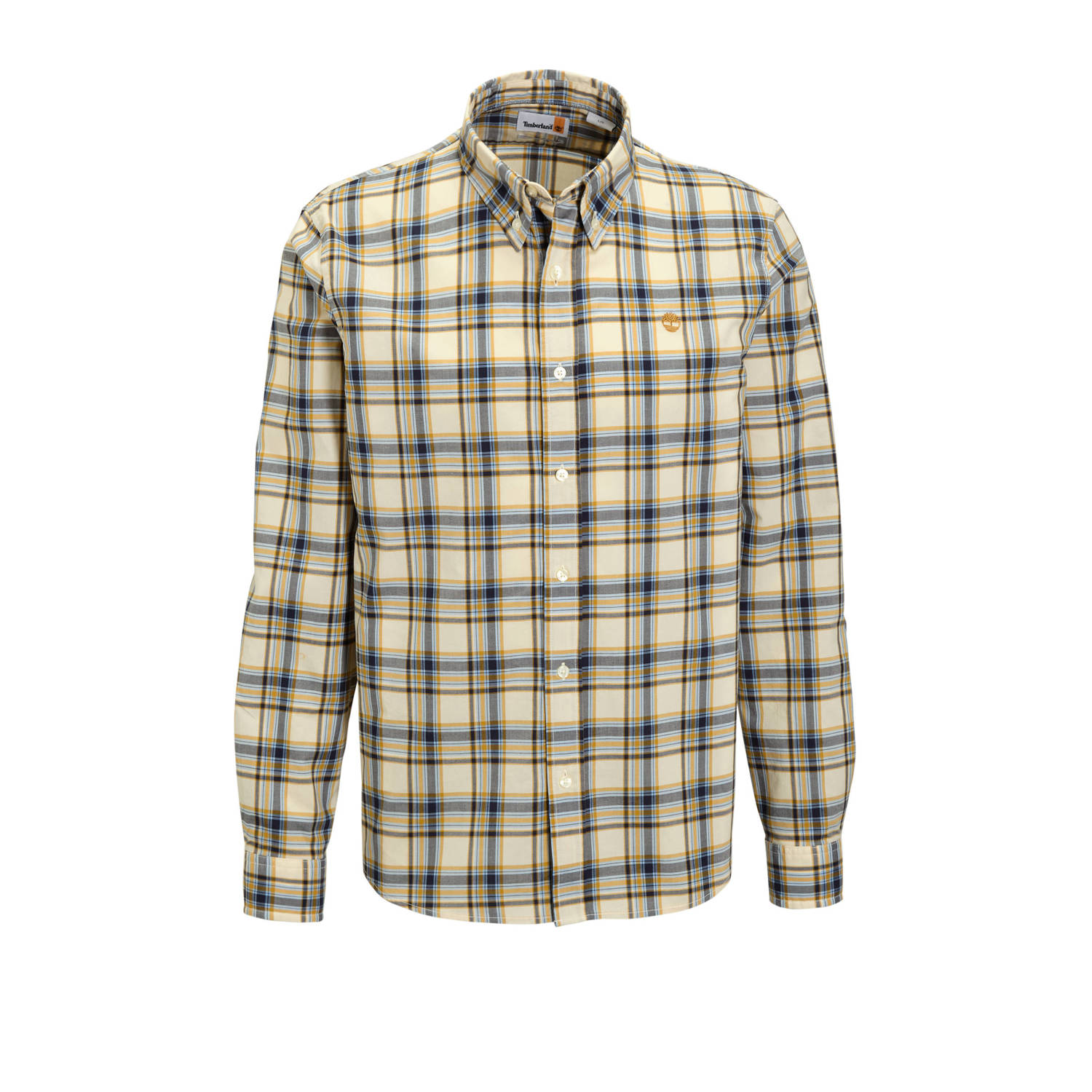 Timberland geruit overhemd beige
