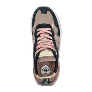 thumbnail: Kaotiko Detroit Faded chunky leren sneakers antraciet