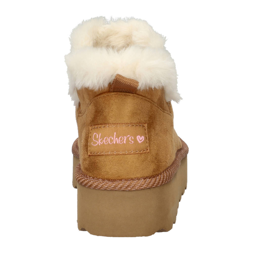 Skechers GlamSlam Hi enkelboots cognac wehkamp - Main Image