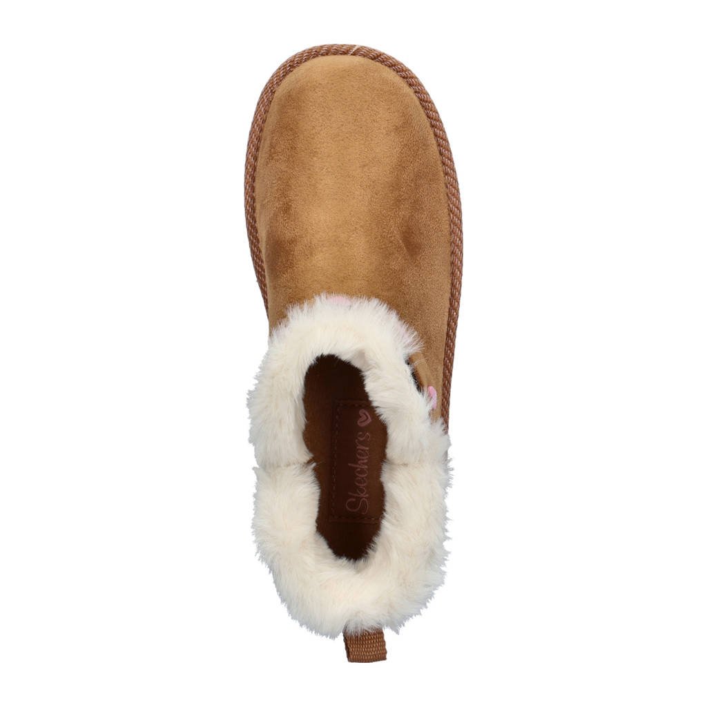 Skechers GlamSlam Hi enkelboots cognac wehkamp