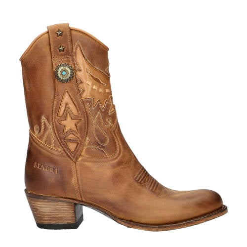 Sendra leren cowboylaarzen bruin afbeelding