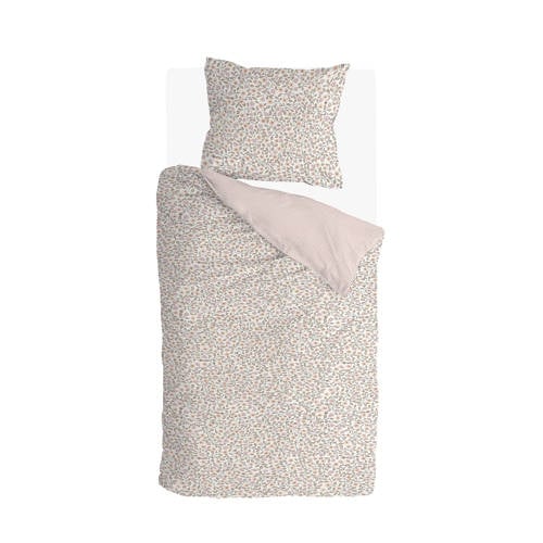 Walra katoenen dekbedovertrek 1-persoons (140x220 cm) - Roze