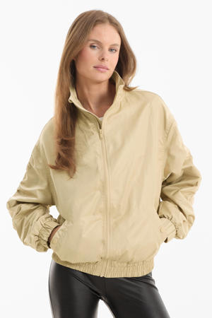 oversized bomberjack beige