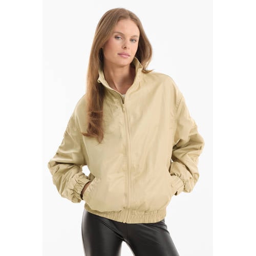 anytime oversized bomberjack beige afbeelding