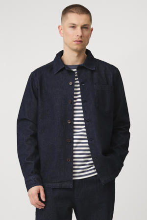overshirt dark blue denim
