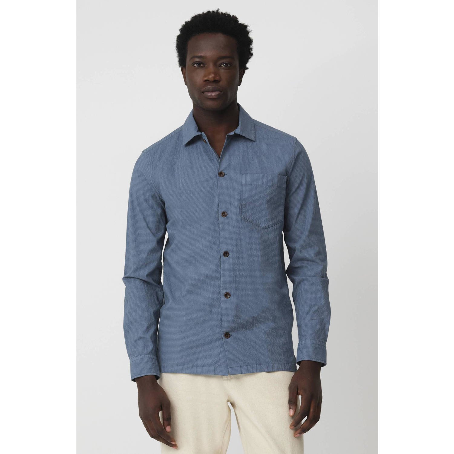 J.c. rags Ash Casual Heren Overhemd LM