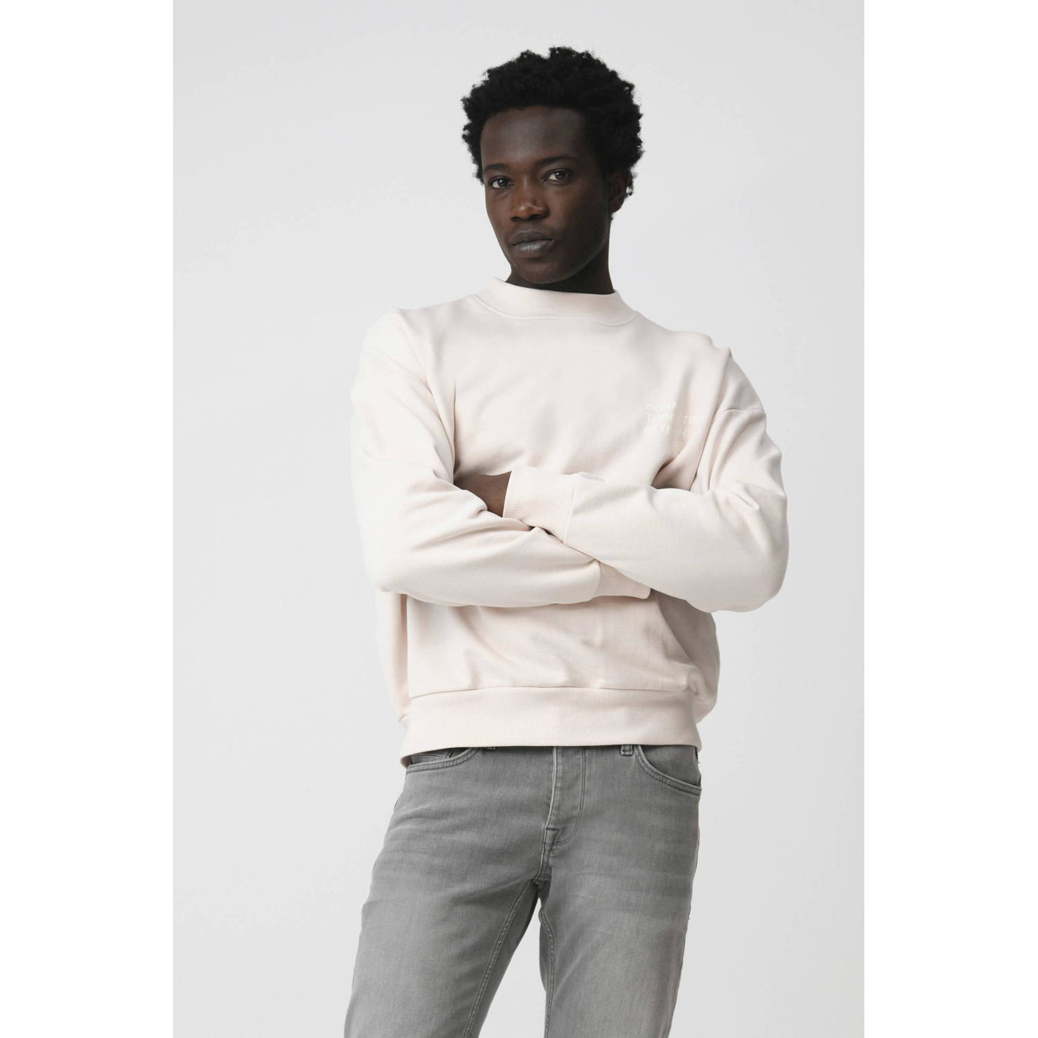 J.C. Rags sweater ecru