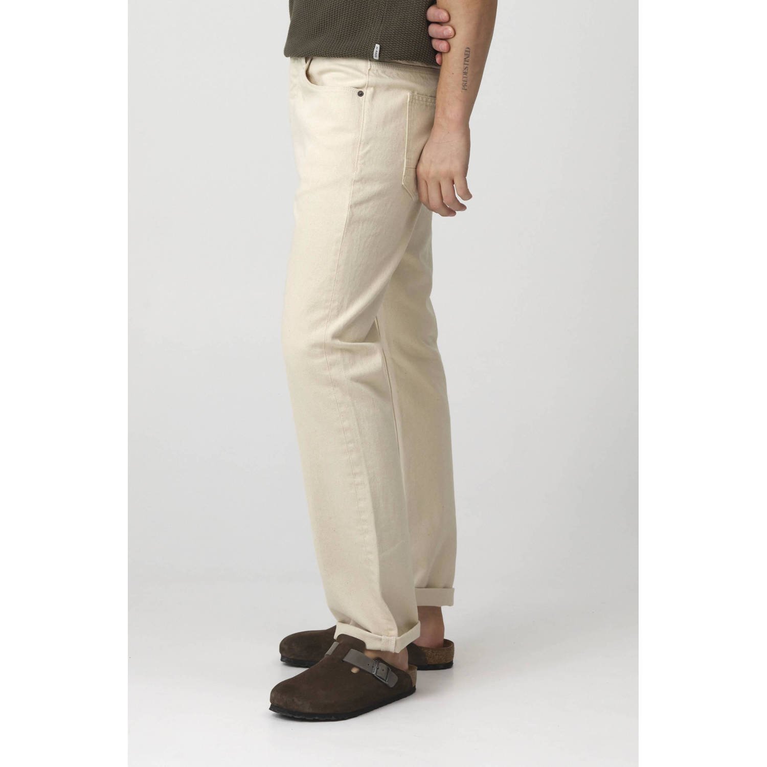 J.C. Rags regular broek ecru