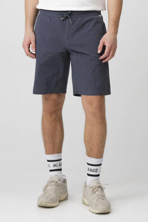 regular casual short donkerblauw