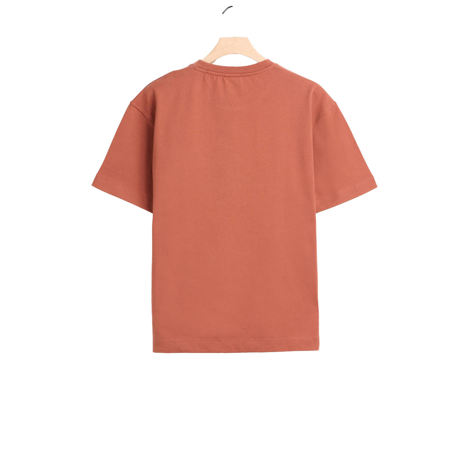 J.C. Rags T-shirt roodbruin