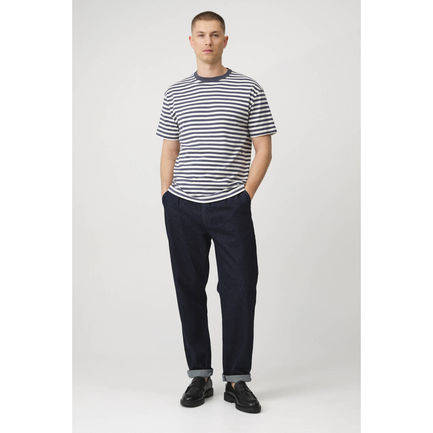 J.C. Rags T-shirt grijsblauw