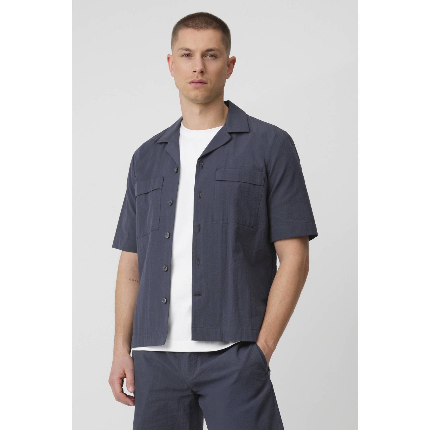 J.c. rags Aaron Casual Heren Overhemd KM