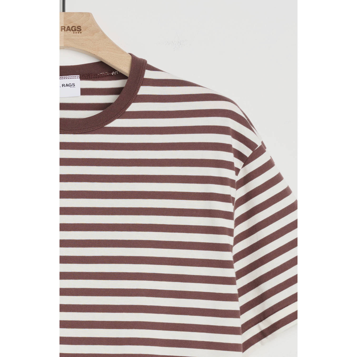J.C. Rags T-shirt roodbruin