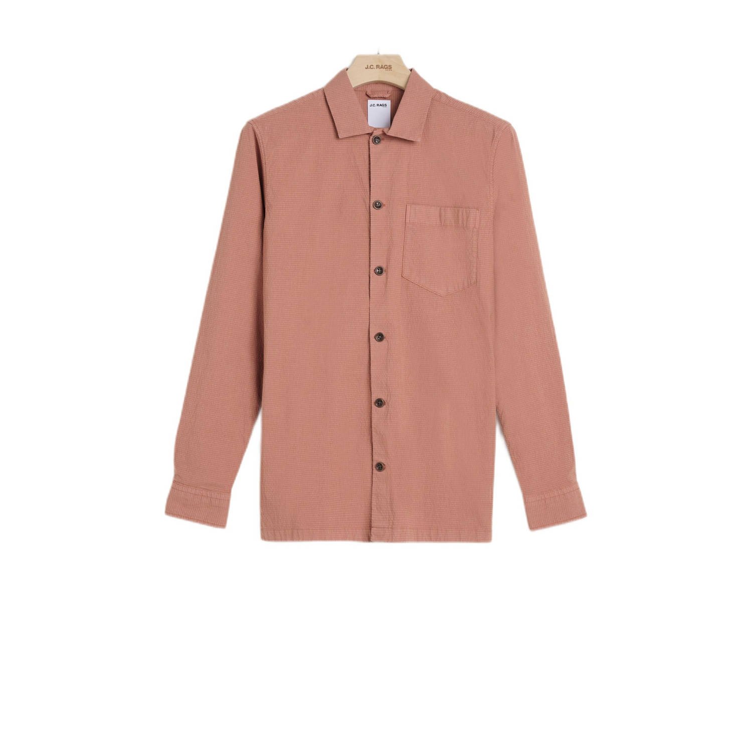 Genti J.C. RAGS Ash Casual Heren Overhemd LM