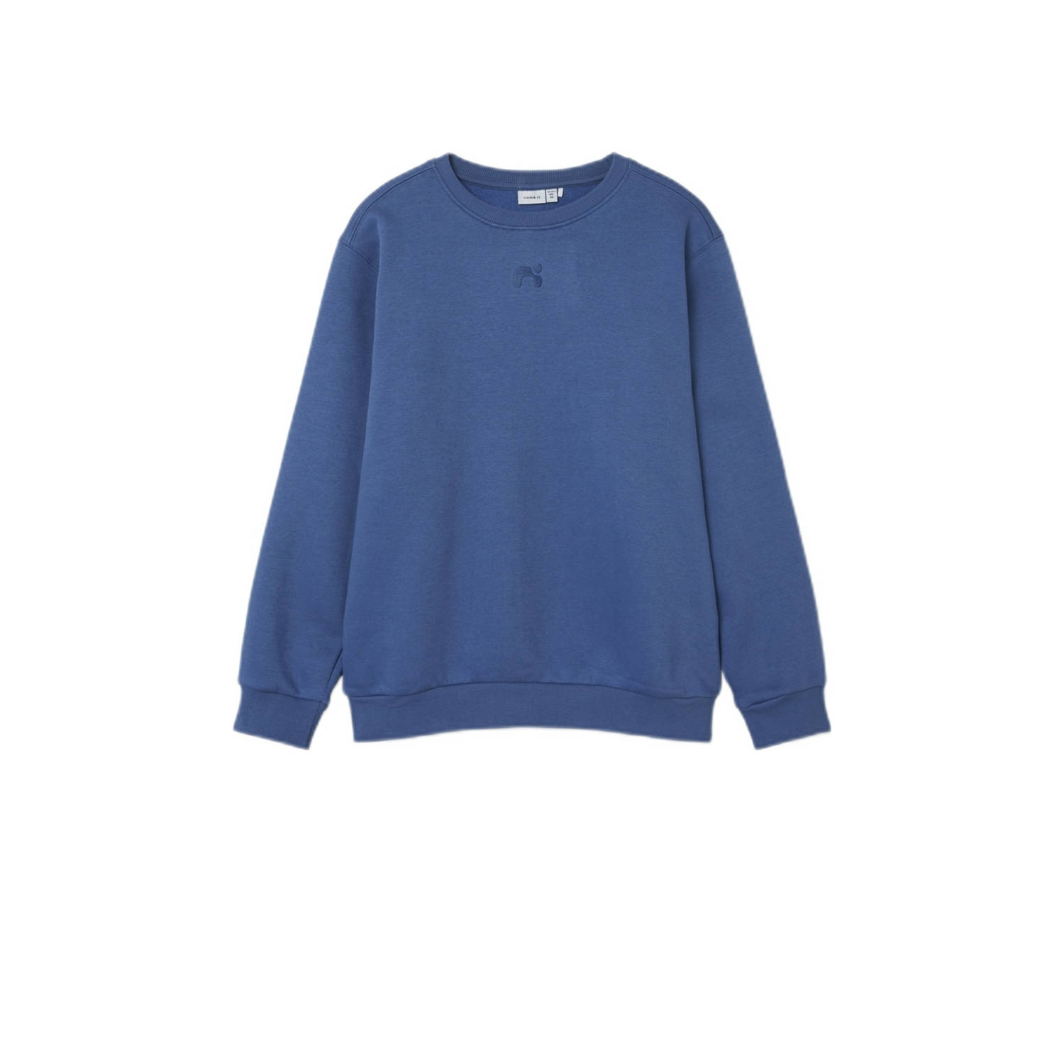 NAME IT KIDS sweater NKMOSSY blauw