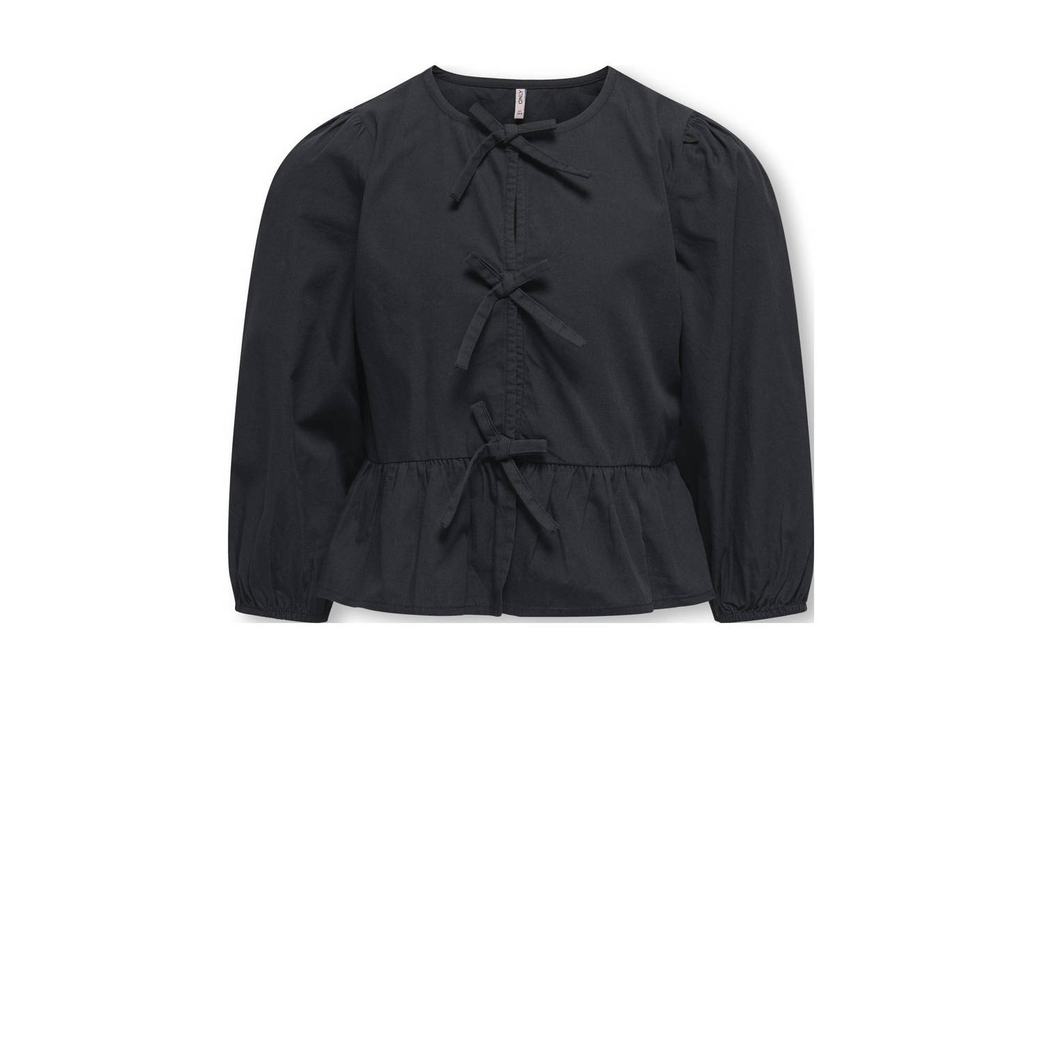 ONLY KIDS GIRL blouse KOGCLARA zwart