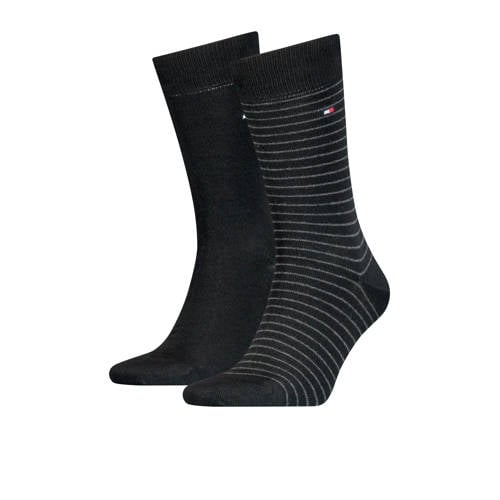 Tommy Hilfiger sokken - set van 2 zwart afbeelding