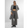 Urban Classics Curvy manteljas grijs melange