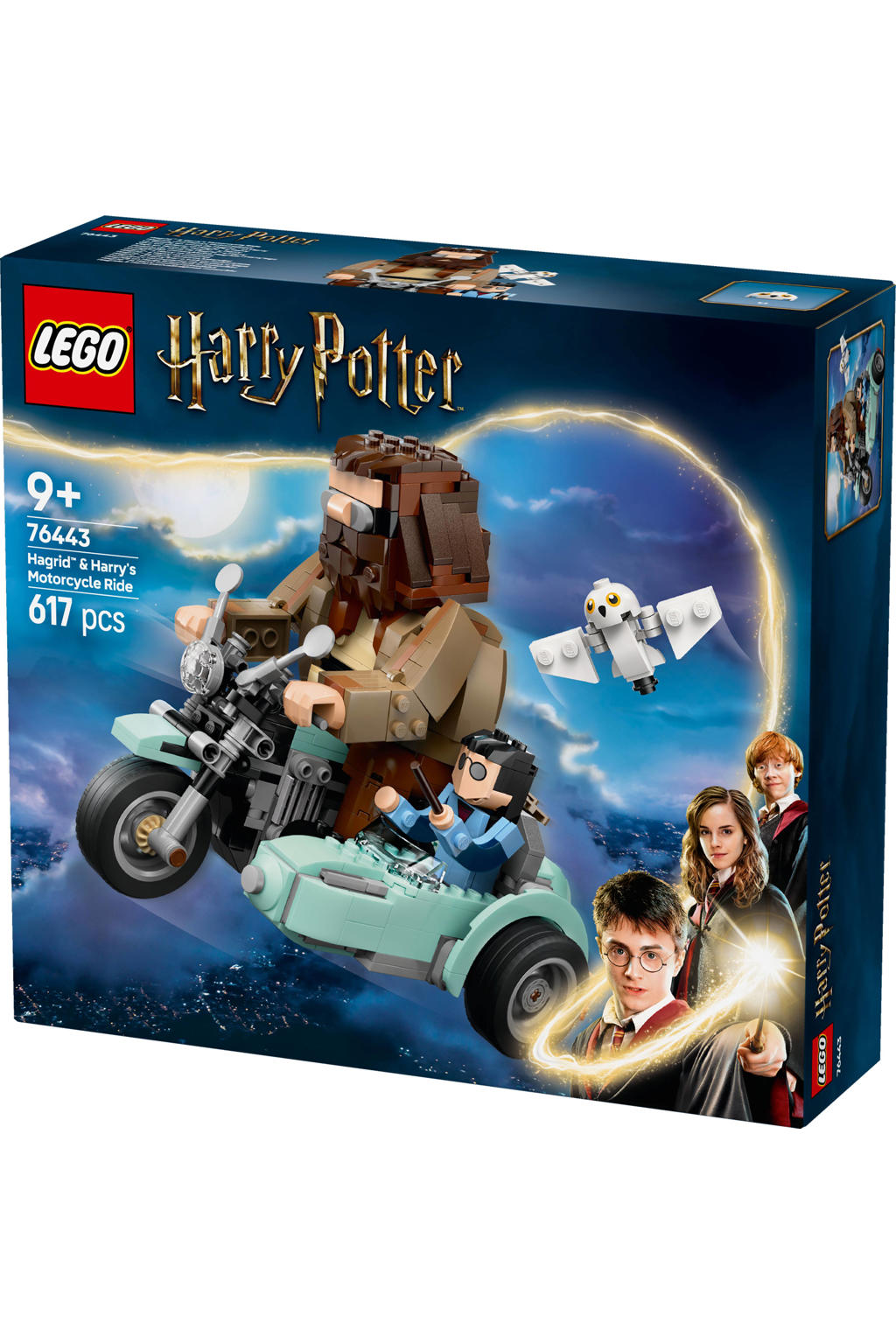 Lego Harry Potter 5 7 Billigster Schwarzer Magier LEGO Harry Potter Hagrid™ en Harry's rit op de motor magisch speelgoed