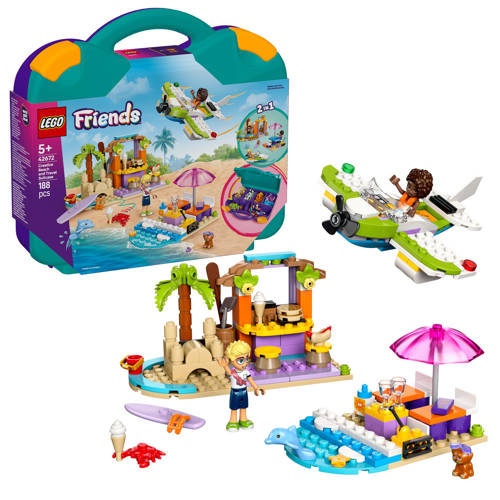 LEGO Friends Creatieve strandkoffer speelgoedset 42672 afbeelding