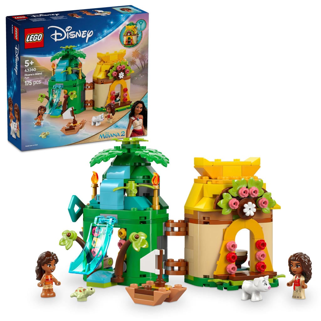 LEGO Disney Princess Vaiana's speeleiland 43260