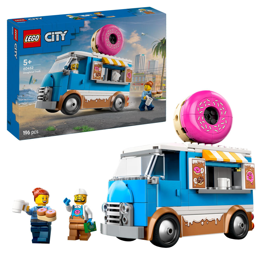 LEGO City Donuttruck voor kinderen vanaf 5 jaar 60452