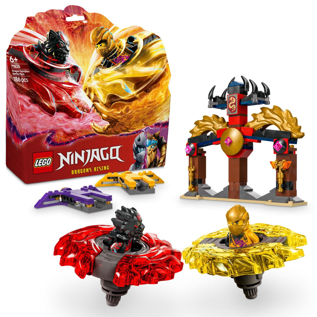 LEGO Ninjago Spinjitzu drakenstrijdpakket actiespeelgoed 71826