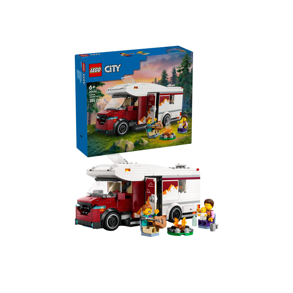 LEGO City Avontuurlijke camper speelgoedvoertuigset 60454