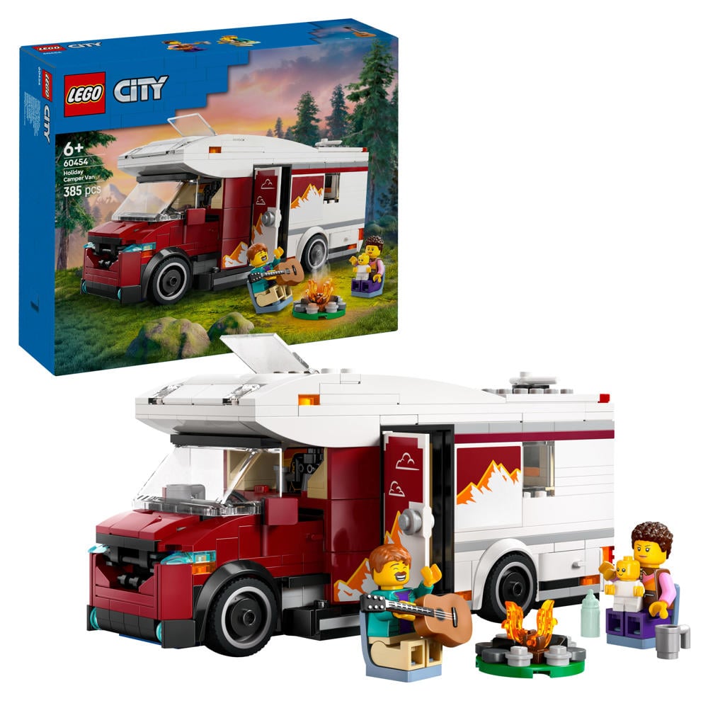LEGO City Avontuurlijke camper speelgoedvoertuigset 60454