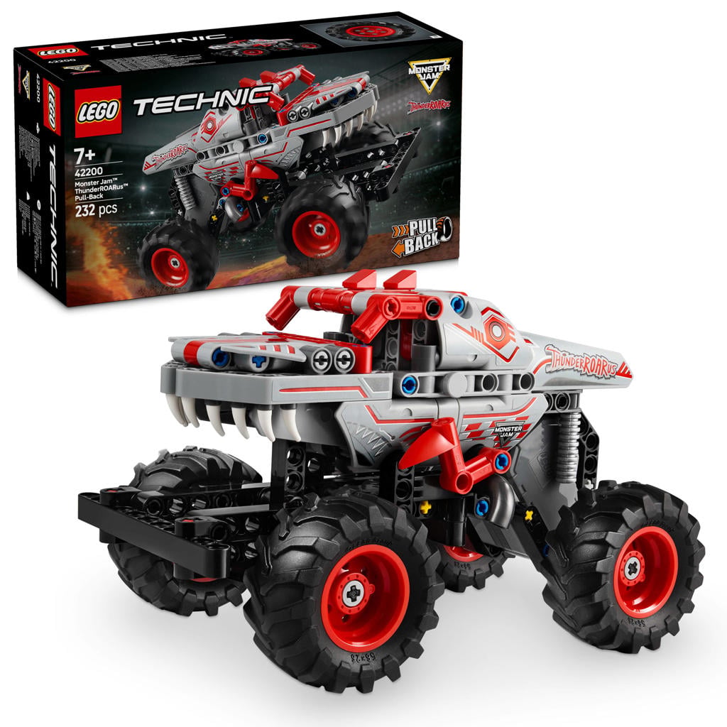LEGO Technic Monster Jam™ ThunderROARus™ pull-back speelgoedtruck 42200