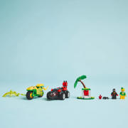 thumbnail: LEGO Marvel Spidey en zijn geweldige vriendjes Spin en Electro achtervolging met dinosaurusvoertuigen 11198