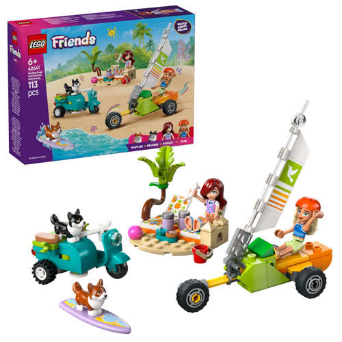 LEGO Friends Surf- en scooterplezier met de honden 42641 afbeelding