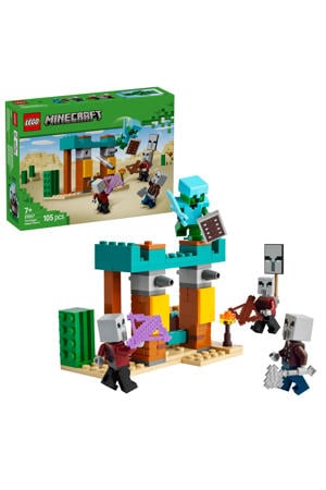 De Illagers in de woestijn gamingset voor kinderen 21267