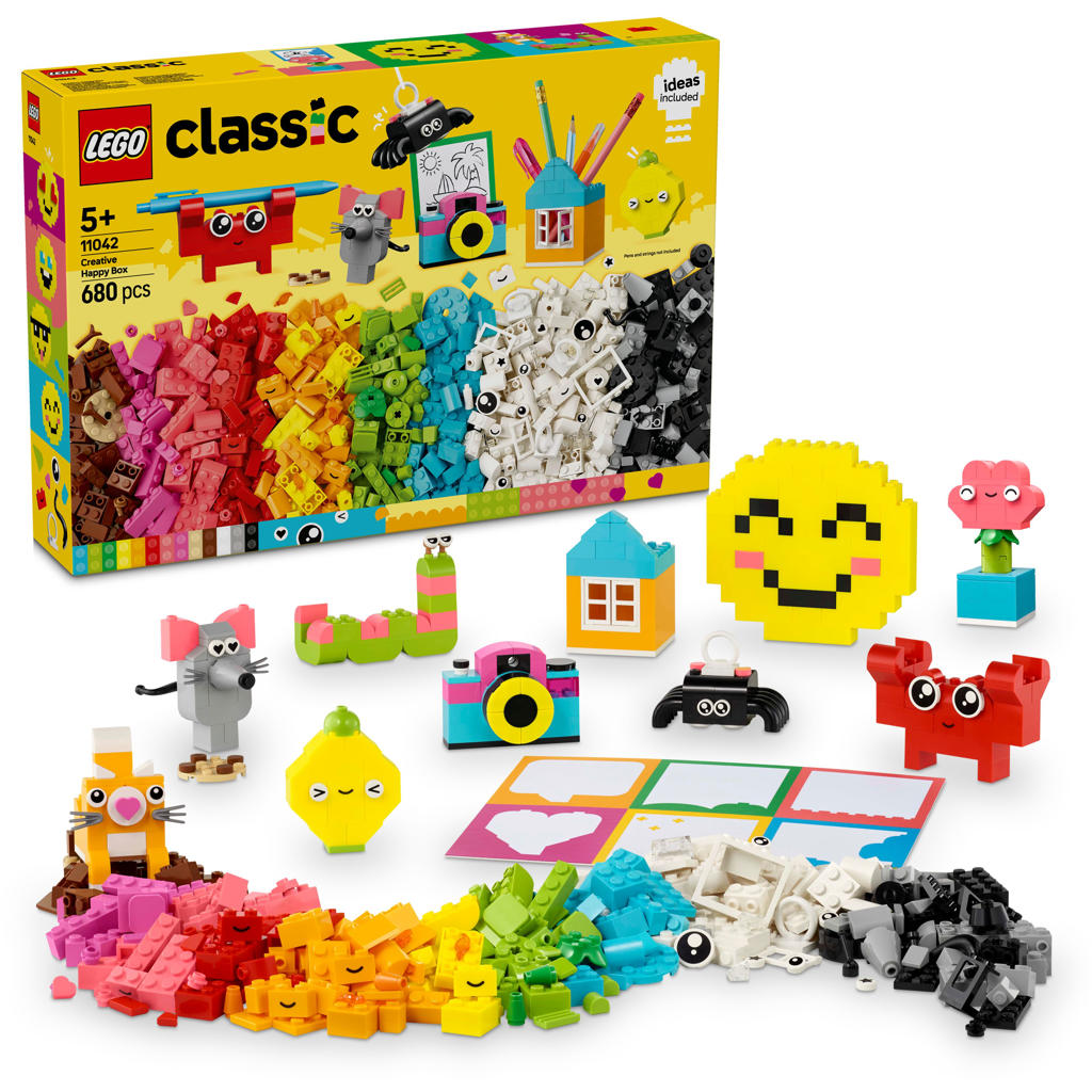 LEGO Classic Creatieve knutseldoos, bouwspeelgoed 11042