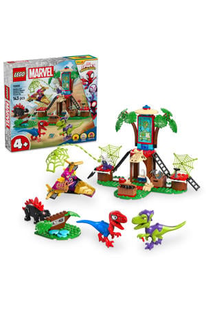 Spidey en zijn geweldige vriendjes Spidey en Gobby's raptorstrijd bij de boomhut 11200
