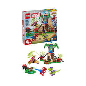 Spidey en zijn geweldige vriendjes Spidey en Gobby's raptorstrijd bij de boomhut 11200