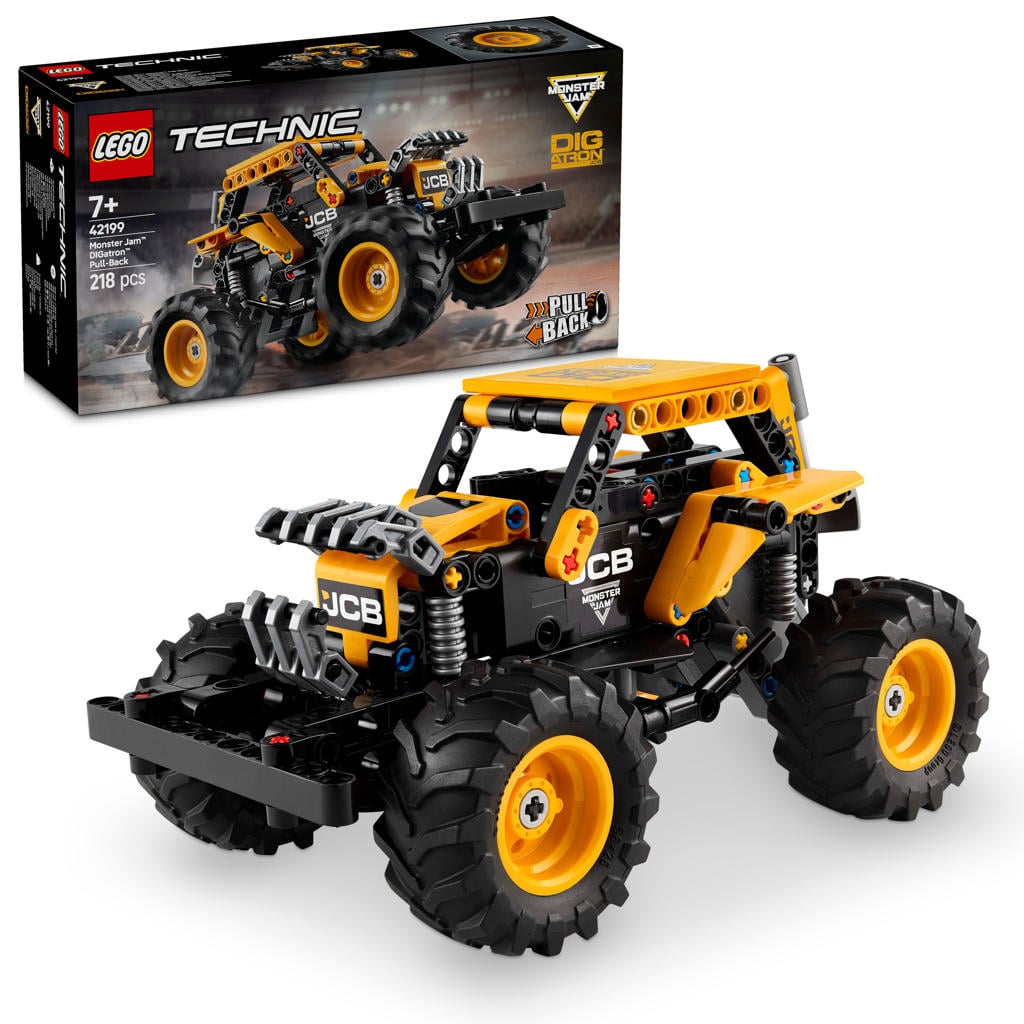 LEGO Technic Monster Jam™ DIGatron™ pull-back speelgoedtruck 42199