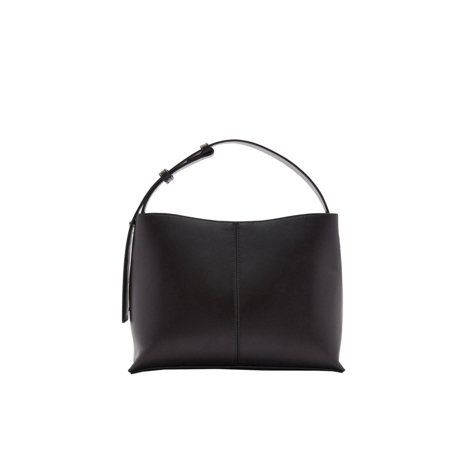 Mango mini shopper donkerbruin